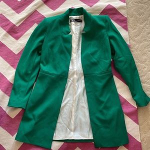 Zara Kelly Green Jacket